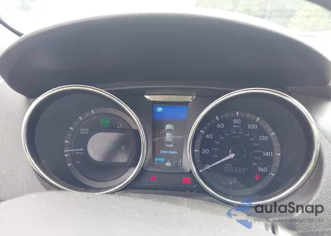 2013 Hyundai Sonata Hybrid Limited из США, поврежденный, VIN KMHEC4A48DA100669